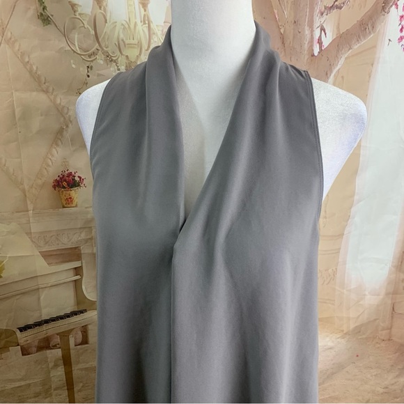 NEW Aritzia Wilfred Nuit Blouse Shark - Picture 2 of 10